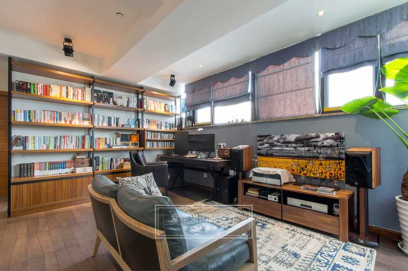 書(shū)房裝修實(shí)景圖