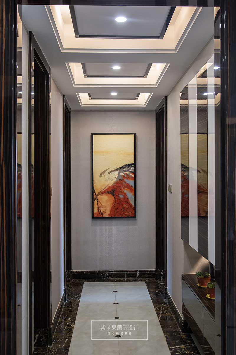 門廳及過道裝修實(shí)景圖