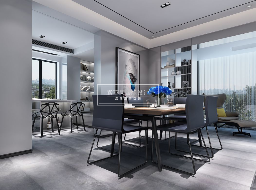 餐廳、西廚.jpg 金科世界城裝修效果圖