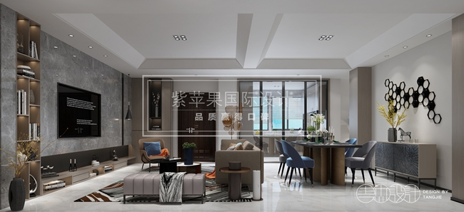 無錫紫蘋果裝飾 江陰別墅裝修