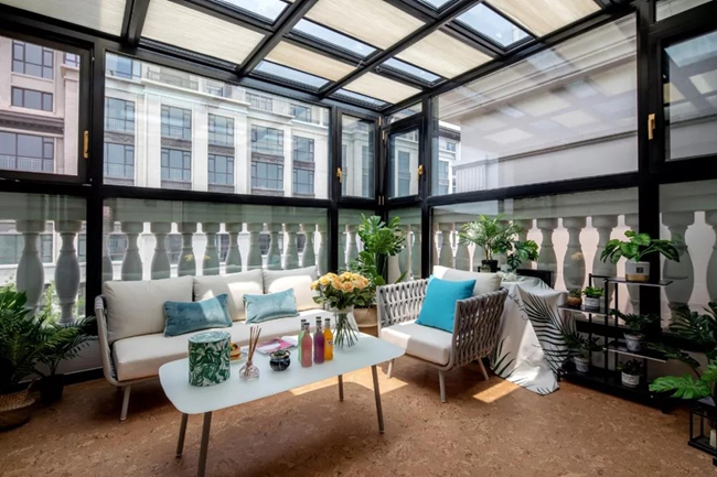 無錫紫蘋果裝飾 陽臺裝修